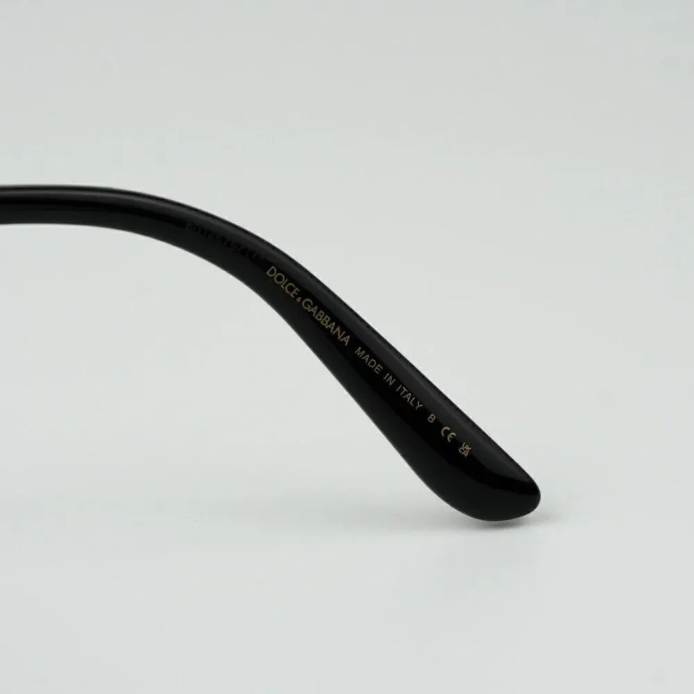 SALE! NEW D&G DG4446B 501/6G  Black Gray Mirrored Black Square Women Sunglasses
